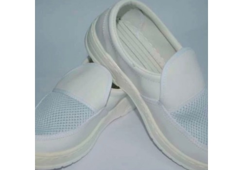 PU Leather Anti-static Mesh Shoes